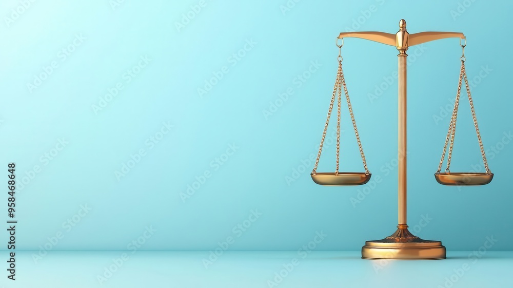 Golden scales balancing various strategic options Golden scales balancing various strategic options