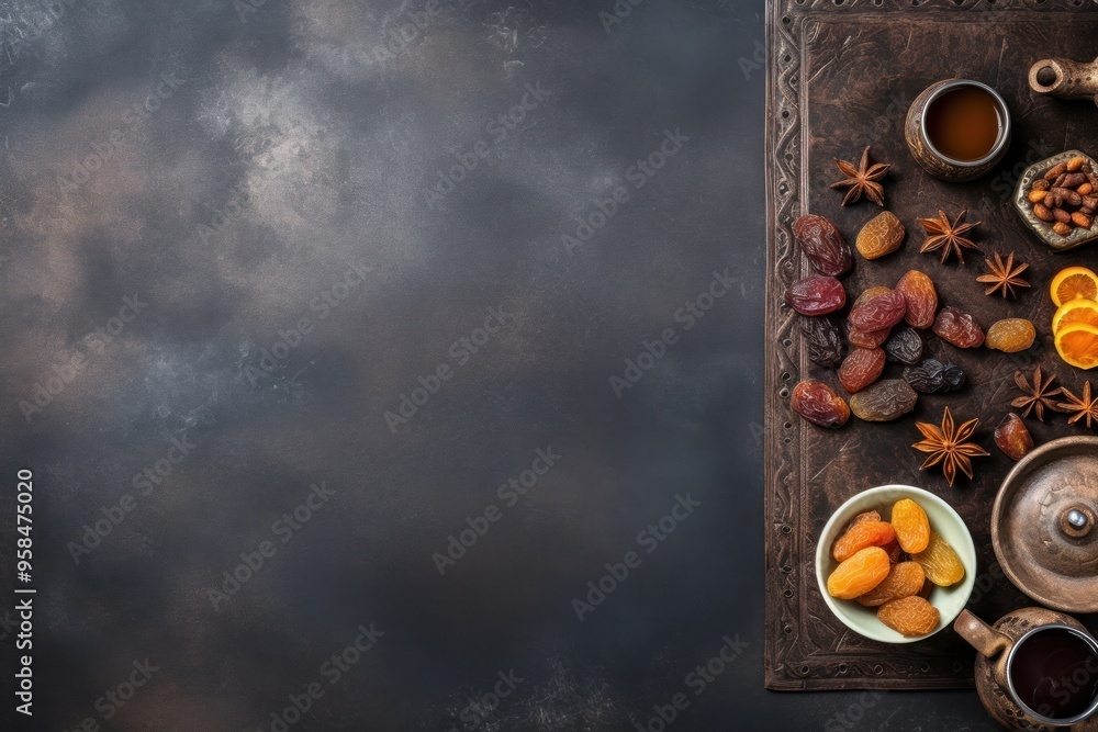 Ramadan kareem holiday fruit food cup. Ramadan kareem holiday fruit food cup.