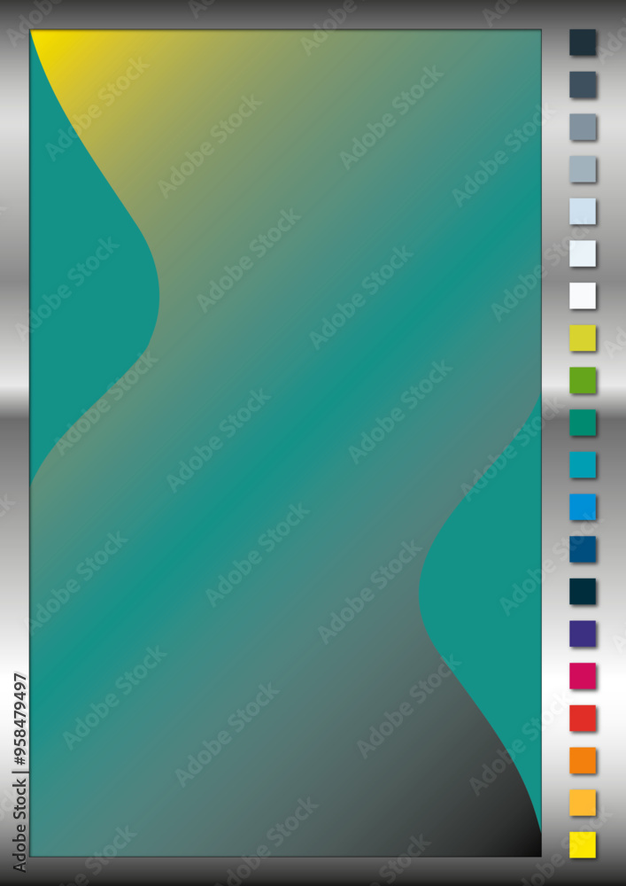 Obraz premium Layout Farbspiele 11