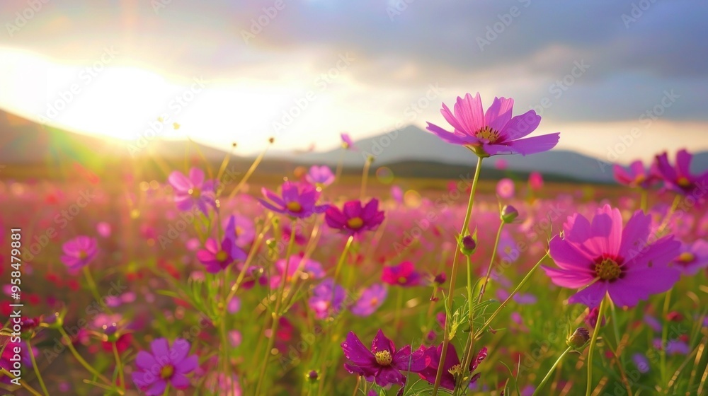 Fototapeta premium Fields Of Many Colors