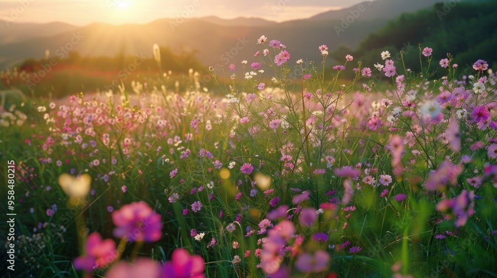 Obraz premium Fields Of Many Colors