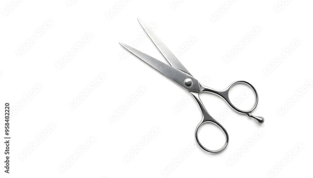Pair of scissors isolated on a white background Pair of scissors isolated on a white background
