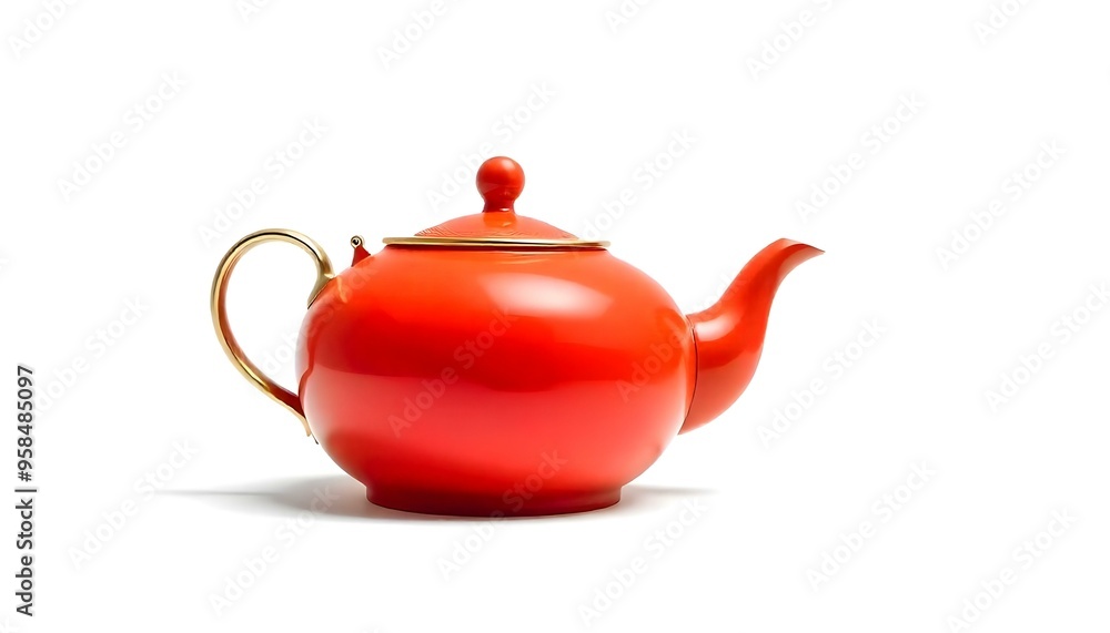 Teapot isolated on a white background Teapot isolated on a white background