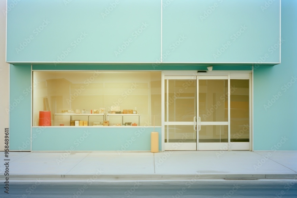 Stationary shop door architecture furniture. Stationary shop door architecture furniture.