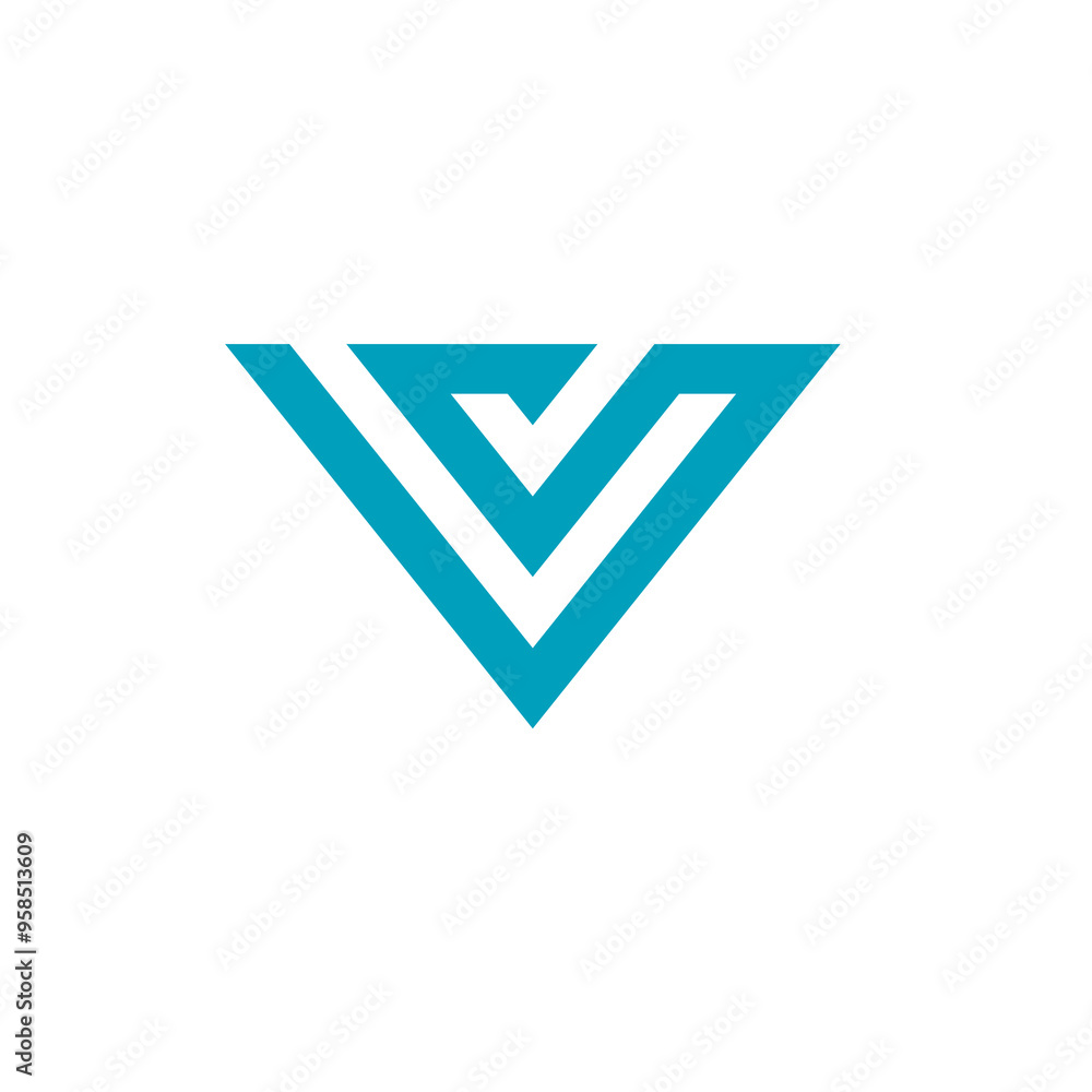 Abstract Letter V logo design vector template Abstract Letter V logo design vector template