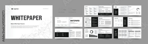 whitepaper design landscape whitepaper template