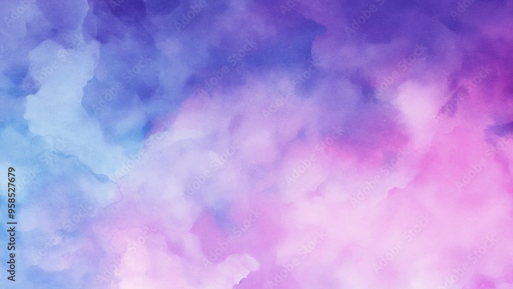 Pink and purple watercolour abstract background Pink and purple watercolour abstract background