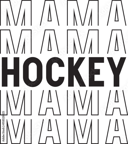 hockey mom player plays field hockey on a sunny day female hockey player hits the ball with a stick