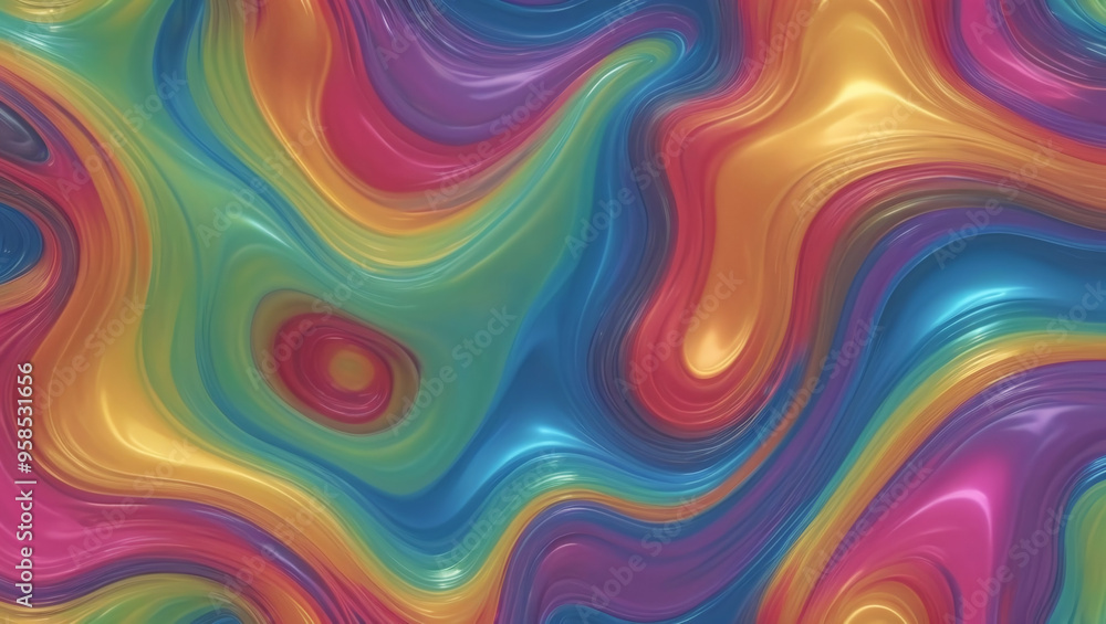 Metallic iridescent rainbow foil texture multi colored background Metallic iridescent rainbow foil texture multi colored background