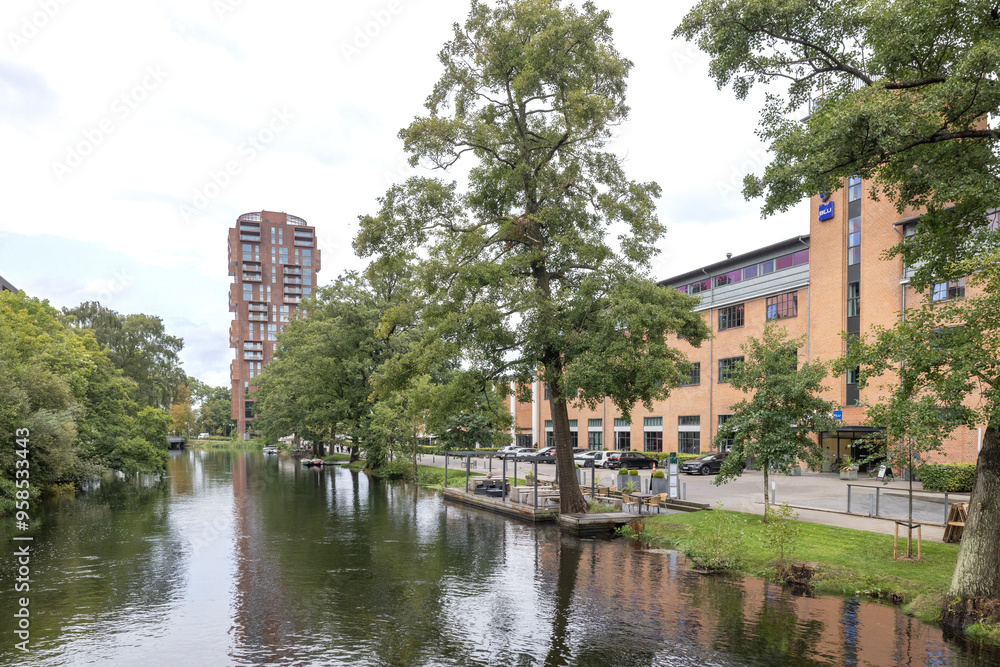 Walking in Silkeborg's streets with many beautiful buildings
Walking in Silkeborg's streets with many beautiful buildings