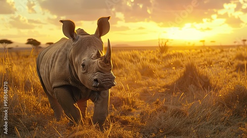 Endangered rhinos in African sanctuaries highlight the dire situation and importance of rhinos in the ecosystem.