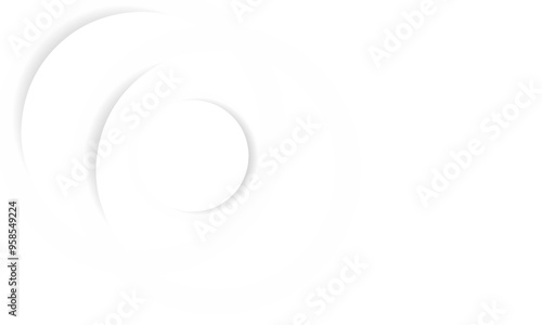 White background with dynamic curved lines, elegant graphic design elements, minimalist white decoration with soft and flowing wave patterns, modern white background.