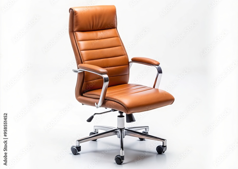 This modern and ergonomic office chair boasts a stylish design, upholstered in premium fabric or genuine leather, This modern and ergonomic office chair boasts a stylish design, upholstered in premium fabric or genuine leather,