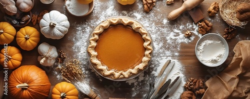 Rustic Thanksgiving Pumpkin...