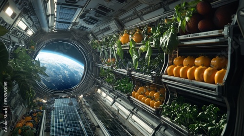 Fototapeta Naklejka Na Ścianę i Meble -  Space Farm.