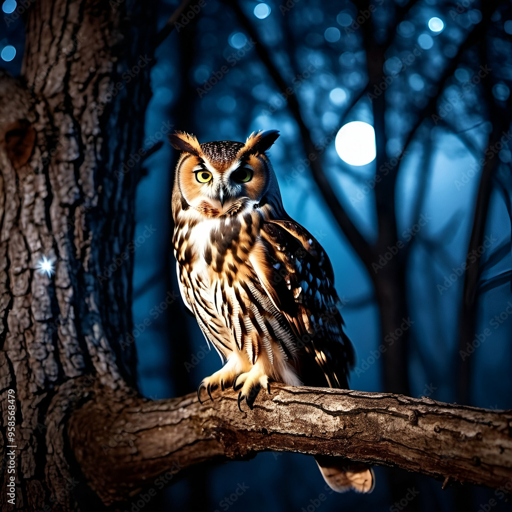 owl in the night owl in the night