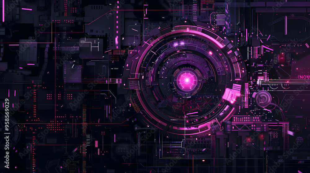 technology background illstration wallpaper. technology background illstration wallpaper.
