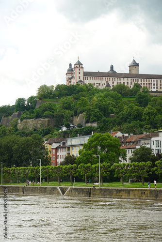 A castle Marienberg in Wuerzburg, Germany        photo