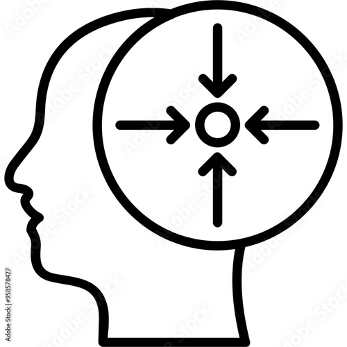 Concentration Icon