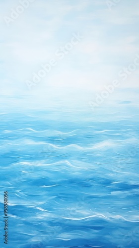 Calm sea wave seascape outdoors horizon.