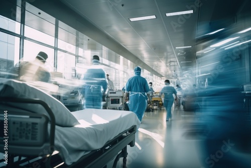 Architecture hospital medical working.