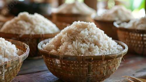 sticky rice laos style photo