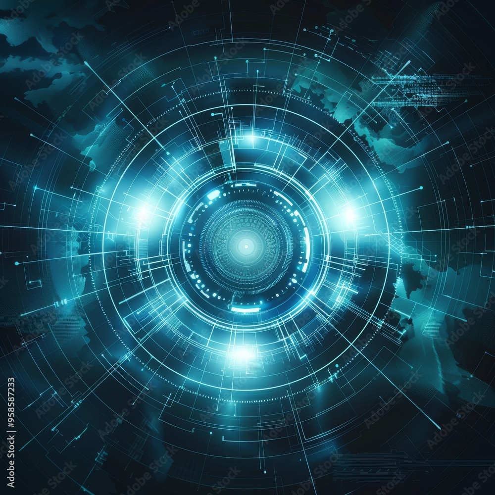 Futuristic Technology Web Background Futuristic Technology Web Background