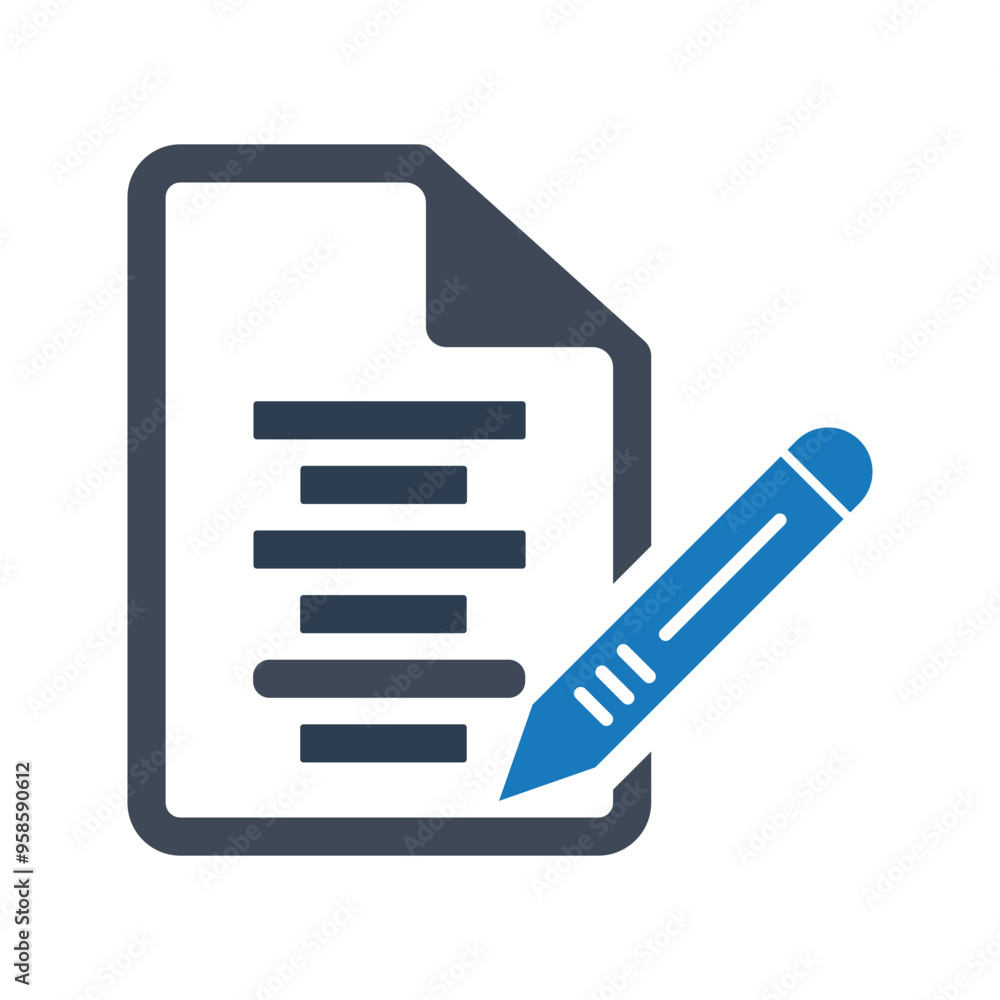 Document edit icon