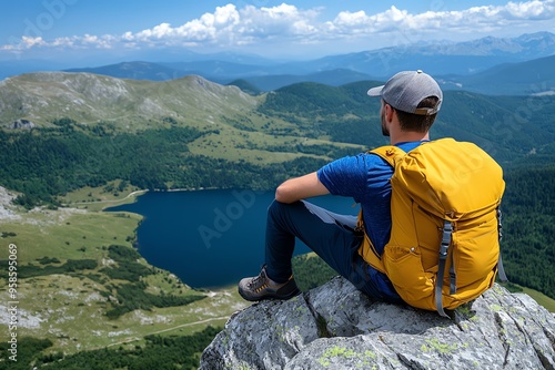 Mountain solitude, crisp air, clear thoughts provide a retreat for the mind and soul photo