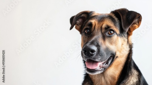 Happy Dog Portrait