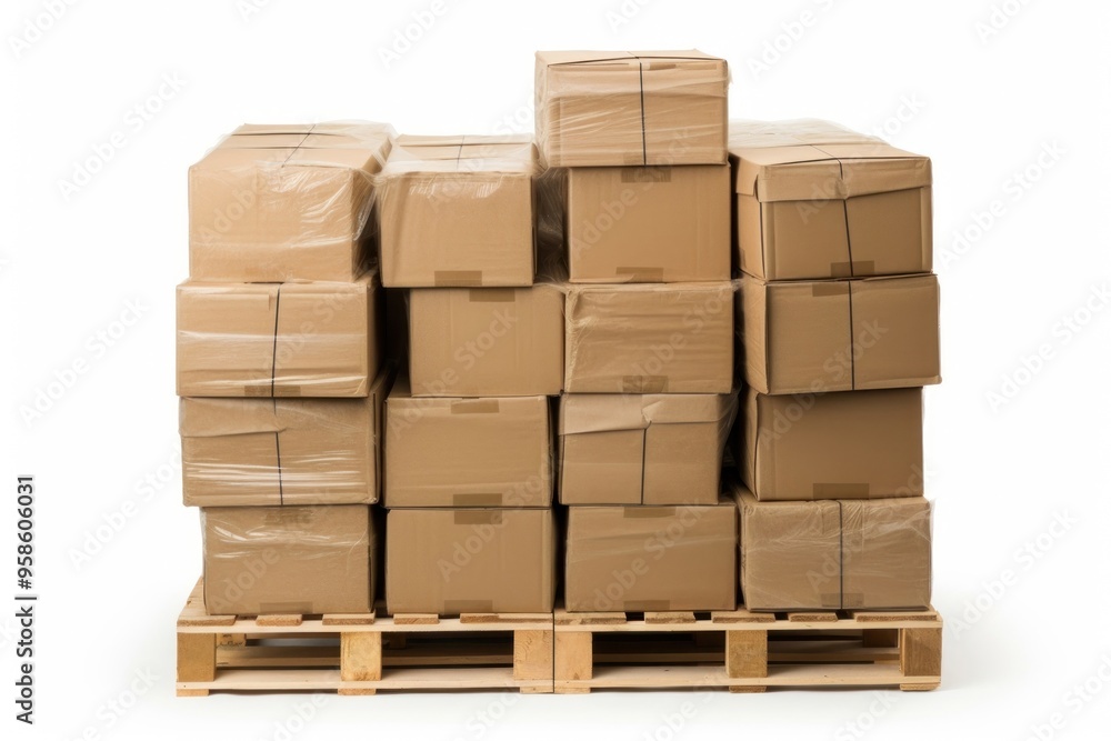 Pallet cardboard box backgrounds. Pallet cardboard box backgrounds.