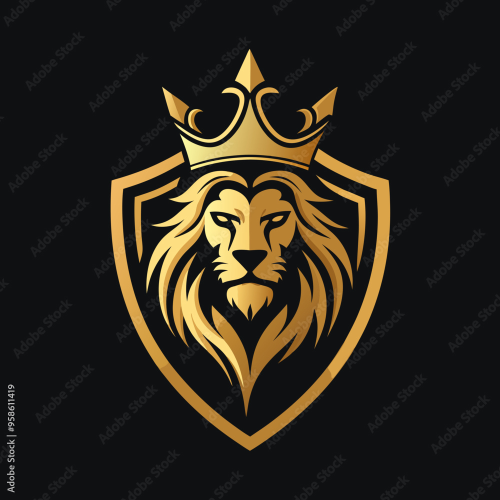 lion head with wings lion head with wings