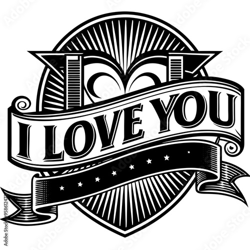 Love line art icon