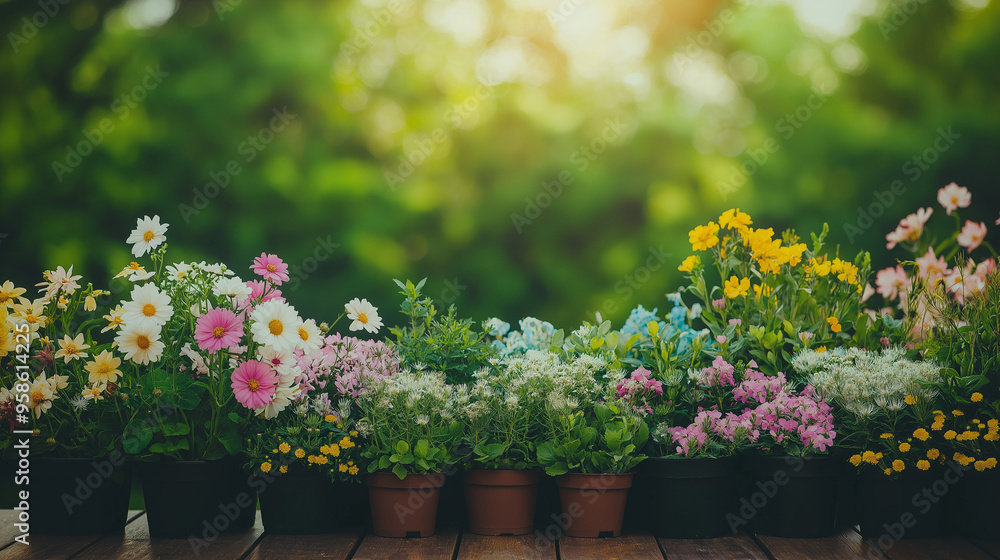 garden background, colorful flowers blooming in spring, beautiful flower garden view. garden background, colorful flowers blooming in spring, beautiful flower garden view.