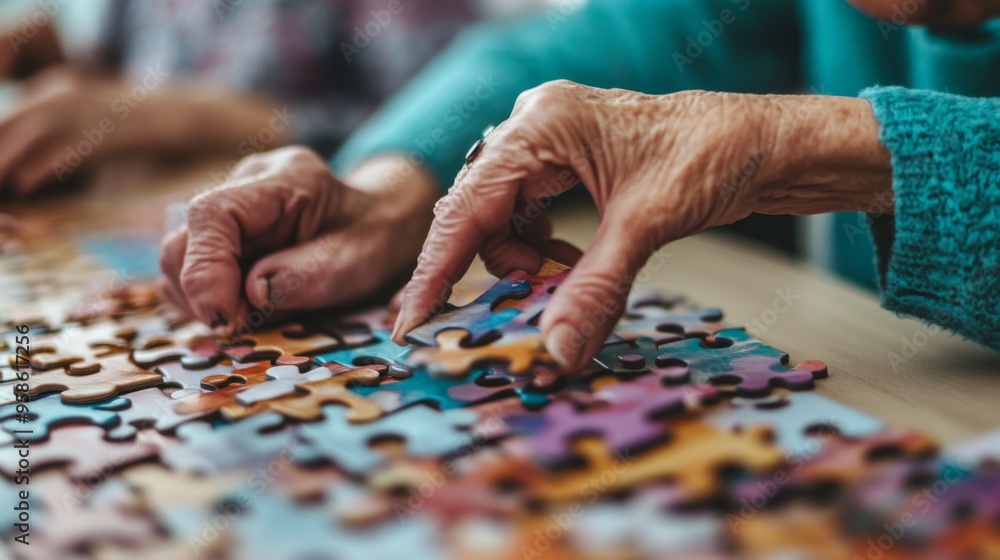 Engaging in a Puzzle Activity