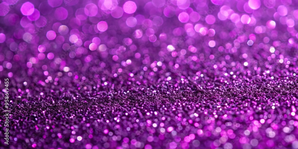 Extreme close up of the texture or background of purple glitter paper perfect for adding a touch of sparkle and glamour to any design or project, texture, shiny, vibrant, festive, paper Extreme close up of the texture or background of purple glitter paper perfect for adding a touch of sparkle and glamour to any design or project, texture, shiny, vibrant, festive, paper