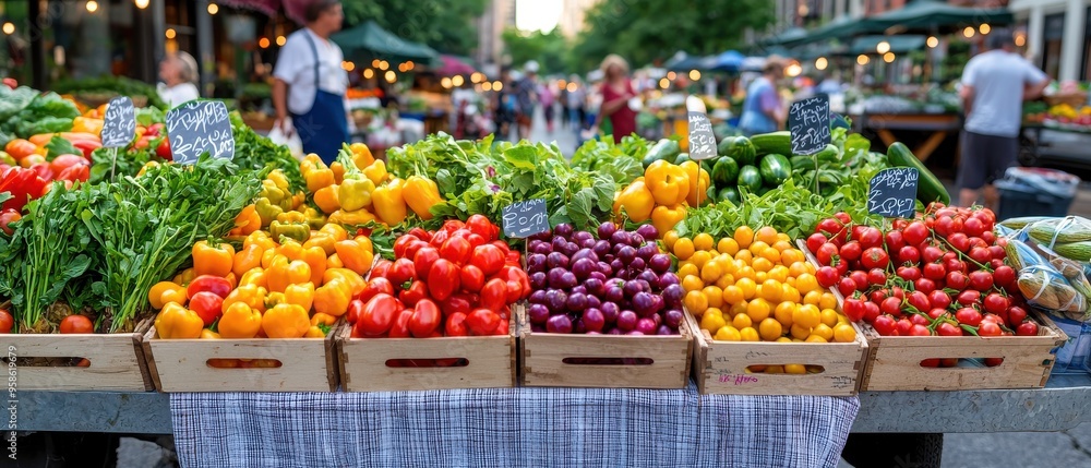 Fresh Produce Market Stall Fresh Produce Market Stall