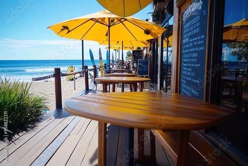 Forever summer, surf shacks, beachside cafes provide the perfect spot for a laid-back meal