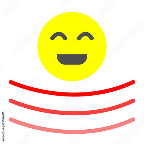 Positive Resilience Vector Flat Icon Design