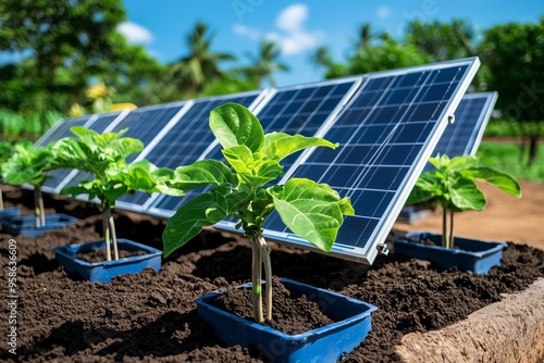 Sustainable energy, solar panels, rooftop installations transform sunlight into usable electricity for homes