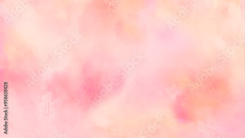 Contemporary abstract acrylic painting background. Colorful pink background oil painting textured