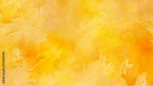 blended orange yellow abstract background. Contemporary abstract acrylic painting background. Abstract art background. Hand-painted background.