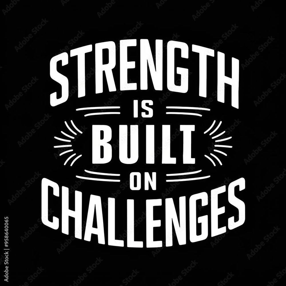Tshirt design with motivational text Tshirt design with motivational text