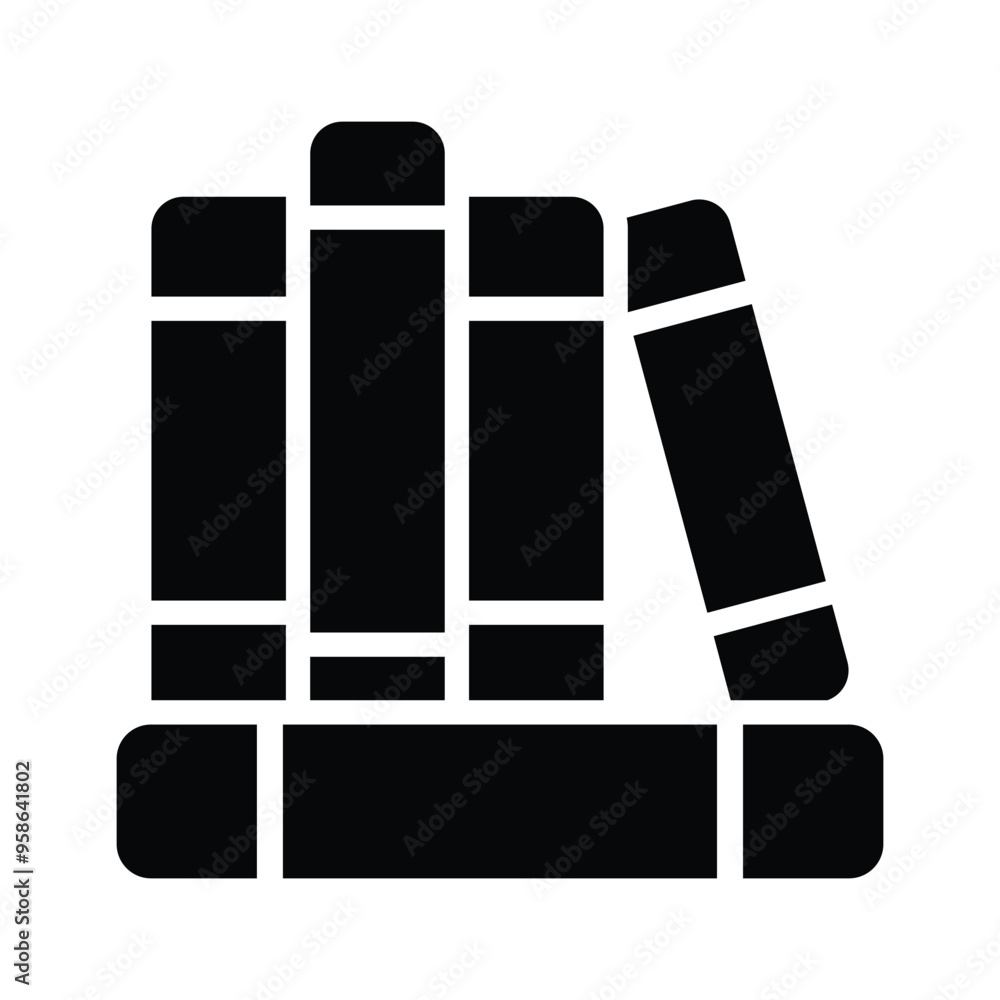 Books rack, bookshelf vector design Books rack, bookshelf vector design