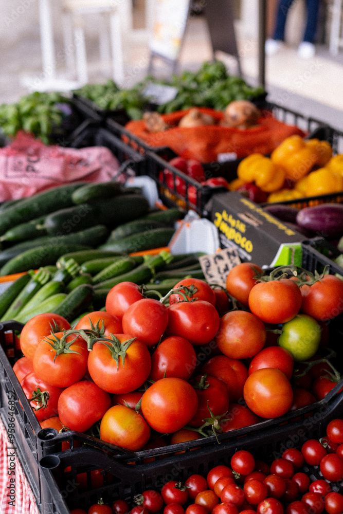 Food Market Italy vegetables in the market Food Market Italy vegetables in the market
