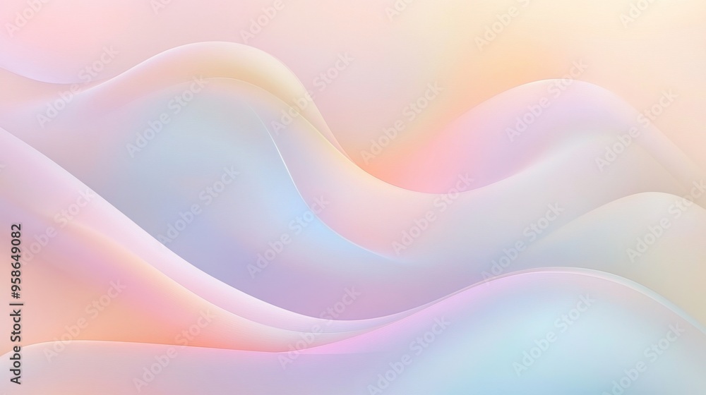 A colorful, wavy line with a gradient of pink, purple, and blue A colorful, wavy line with a gradient of pink, purple, and blue