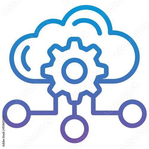 Cloud Computing Icon