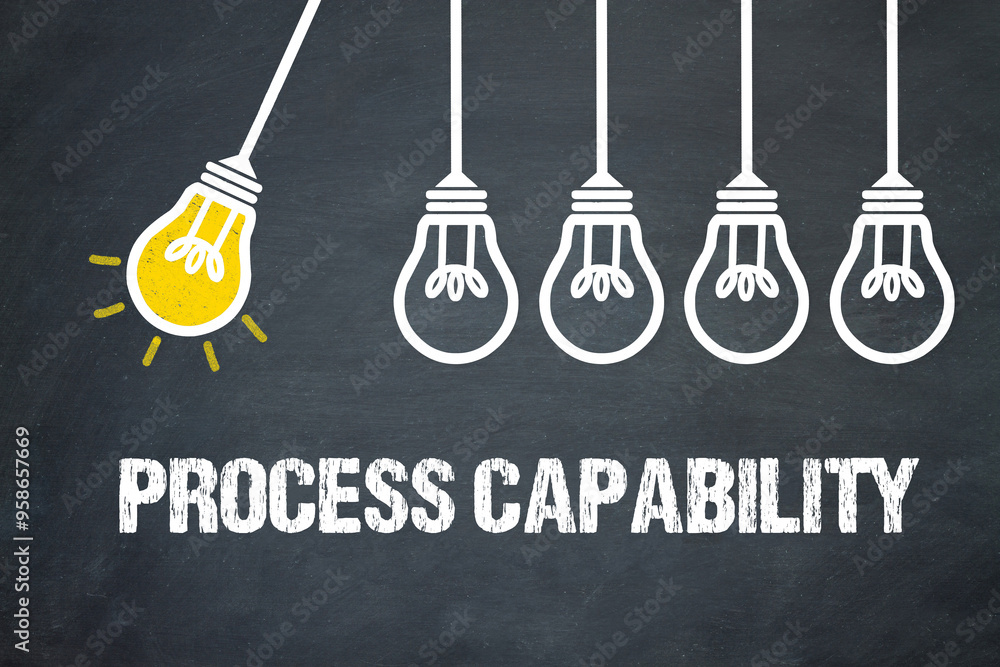 Fototapeta premium Process capability 