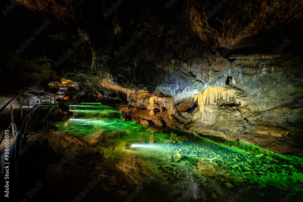 Karst Cave of Liberty (Slovak: Demänovská jaskyňa slobody) is a karst cave in the Low Tatras in the valley - it is the most visited tourist cave in Slovakia.