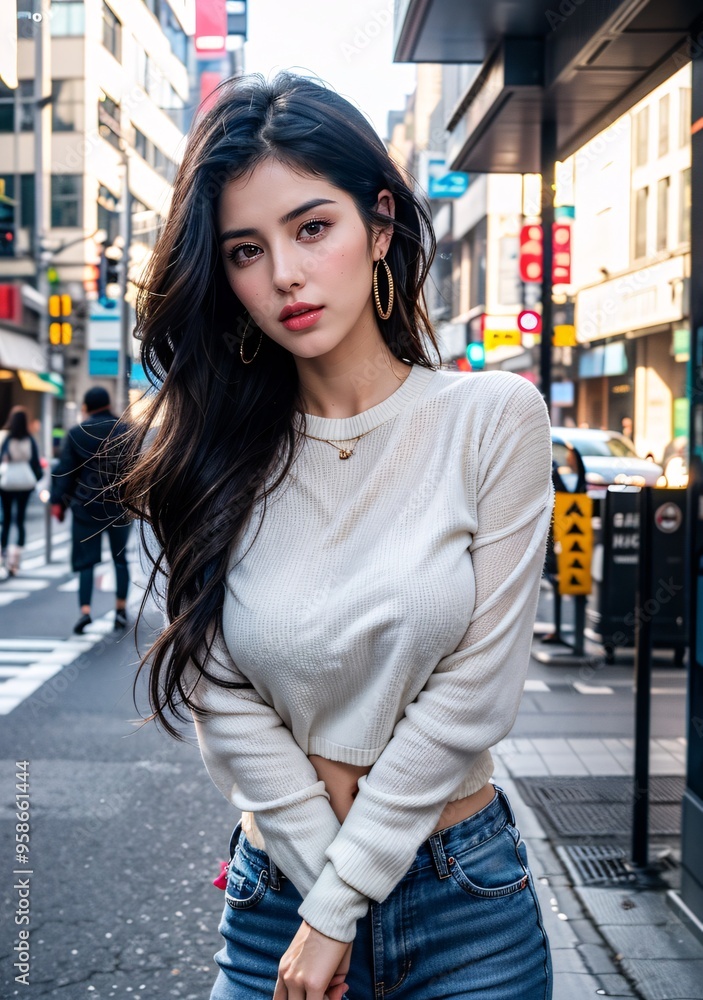 Fototapeta premium female hot model